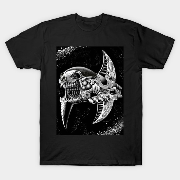 Necro Cruiser T-Shirt by Aillen Artworks